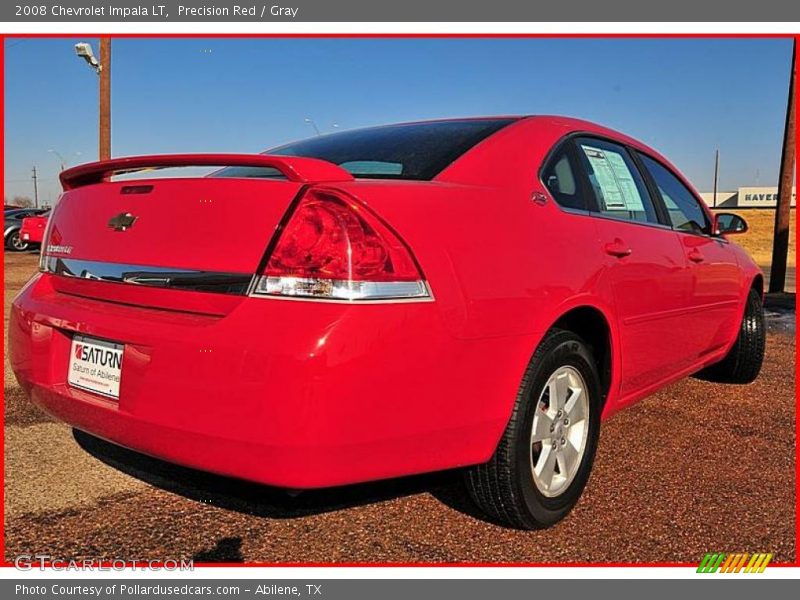 Precision Red / Gray 2008 Chevrolet Impala LT