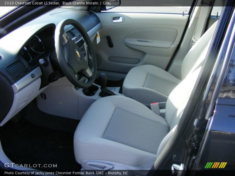 Black Granite Metallic / Gray 2010 Chevrolet Cobalt LS Sedan