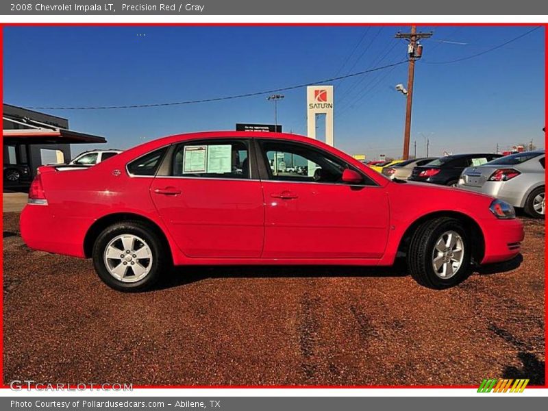 Precision Red / Gray 2008 Chevrolet Impala LT