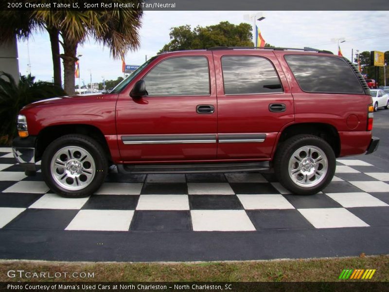 Sport Red Metallic / Tan/Neutral 2005 Chevrolet Tahoe LS
