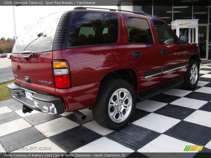 Sport Red Metallic / Tan/Neutral 2005 Chevrolet Tahoe LS