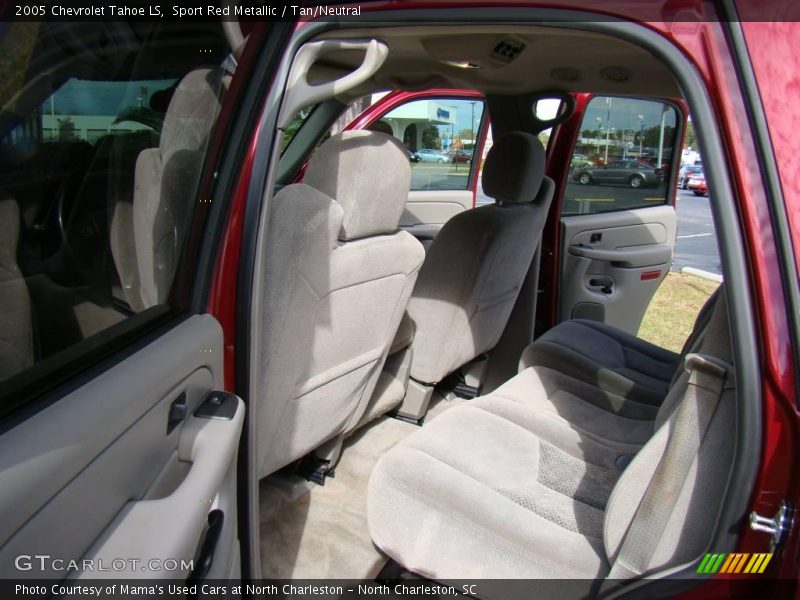 Sport Red Metallic / Tan/Neutral 2005 Chevrolet Tahoe LS