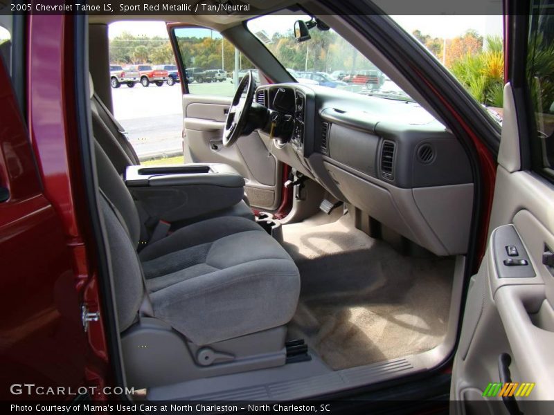 Sport Red Metallic / Tan/Neutral 2005 Chevrolet Tahoe LS