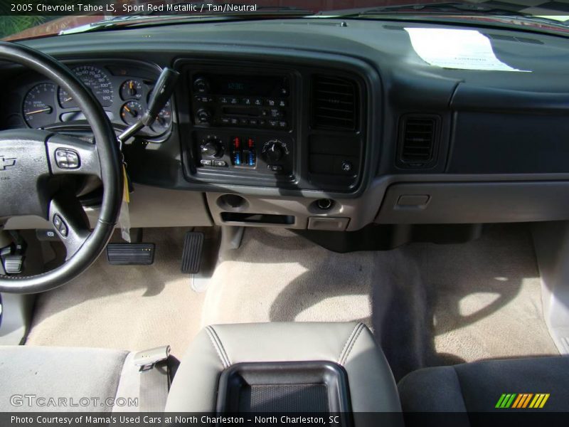 Sport Red Metallic / Tan/Neutral 2005 Chevrolet Tahoe LS