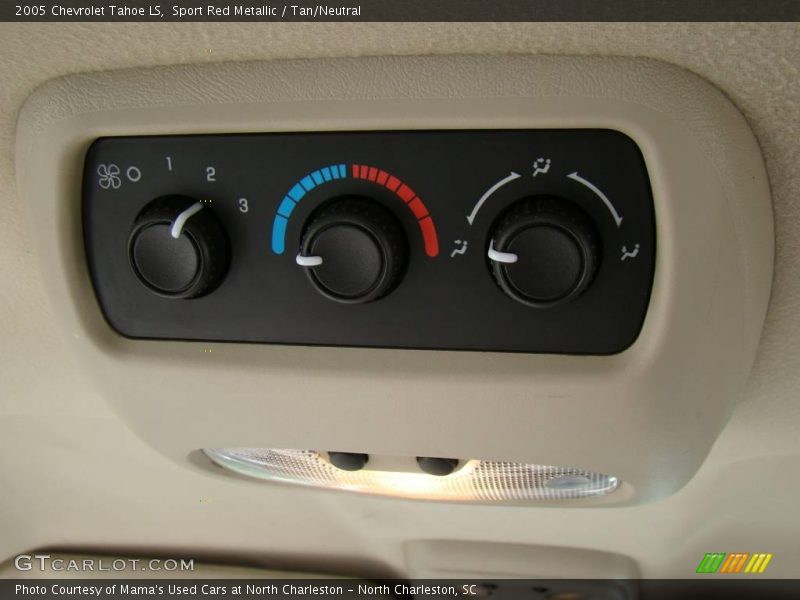 Sport Red Metallic / Tan/Neutral 2005 Chevrolet Tahoe LS