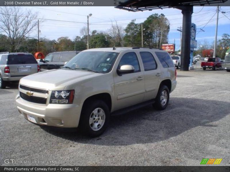 Gold Mist Metallic / Ebony 2008 Chevrolet Tahoe LT