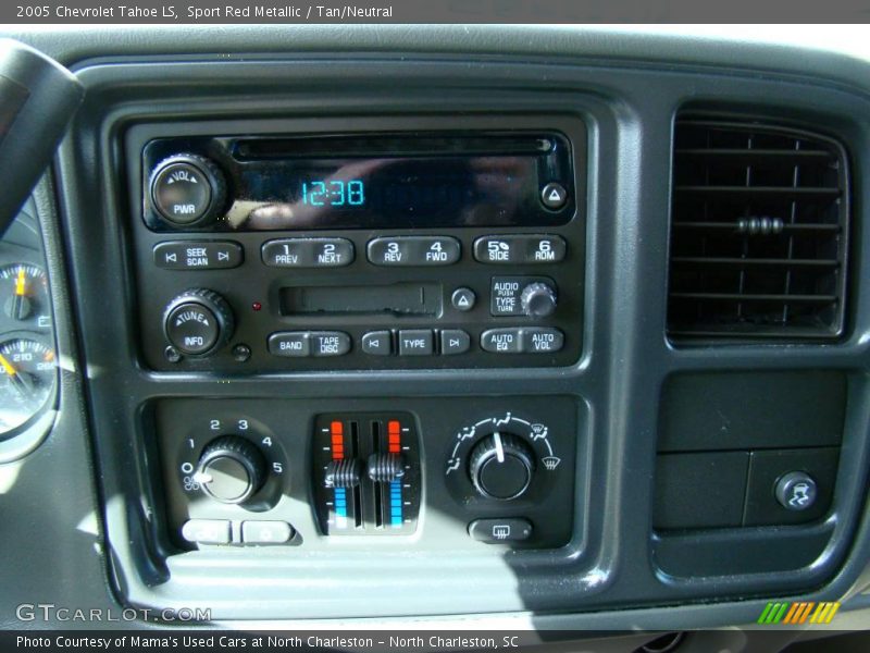 Sport Red Metallic / Tan/Neutral 2005 Chevrolet Tahoe LS