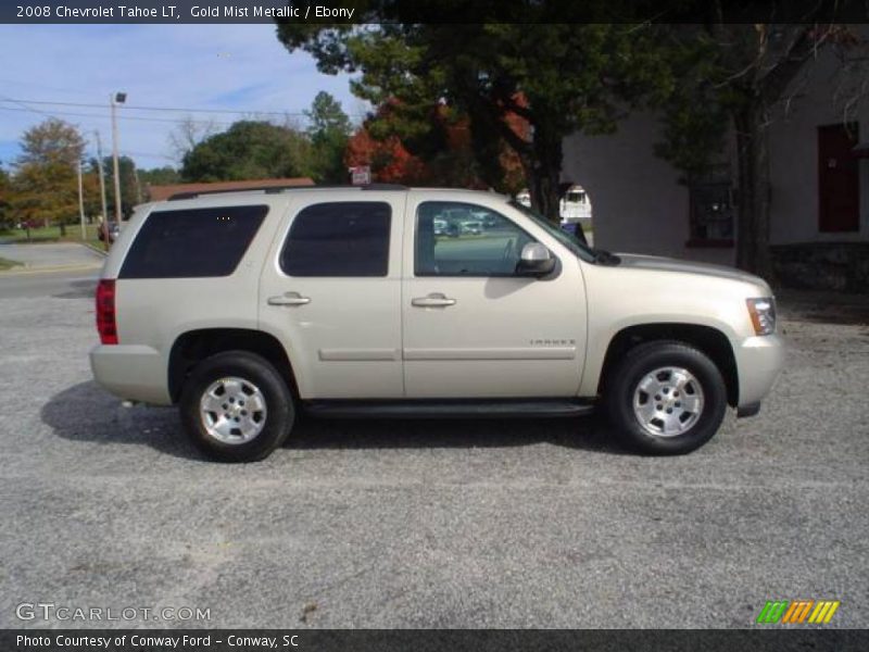 Gold Mist Metallic / Ebony 2008 Chevrolet Tahoe LT