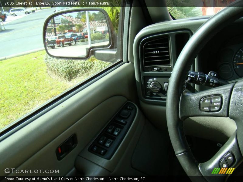 Sport Red Metallic / Tan/Neutral 2005 Chevrolet Tahoe LS