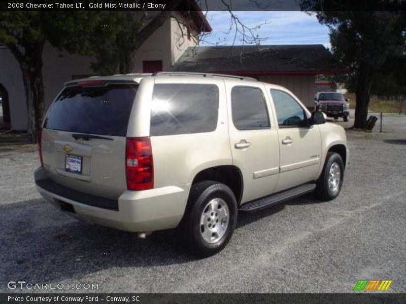 Gold Mist Metallic / Ebony 2008 Chevrolet Tahoe LT