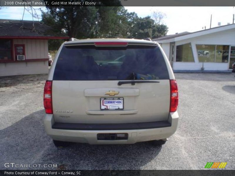 Gold Mist Metallic / Ebony 2008 Chevrolet Tahoe LT