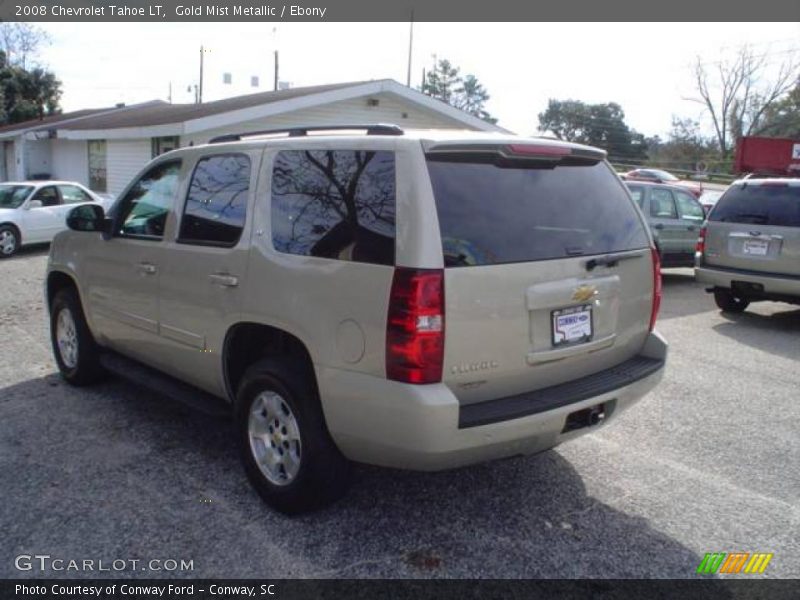 Gold Mist Metallic / Ebony 2008 Chevrolet Tahoe LT