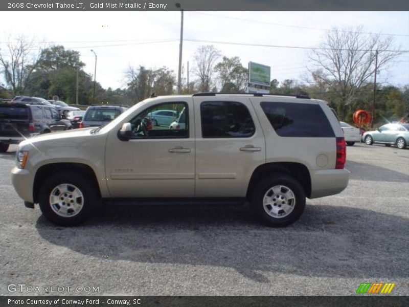 Gold Mist Metallic / Ebony 2008 Chevrolet Tahoe LT