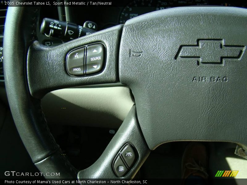 Sport Red Metallic / Tan/Neutral 2005 Chevrolet Tahoe LS
