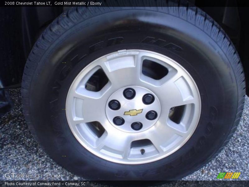 Gold Mist Metallic / Ebony 2008 Chevrolet Tahoe LT