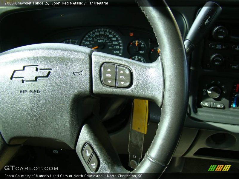Sport Red Metallic / Tan/Neutral 2005 Chevrolet Tahoe LS