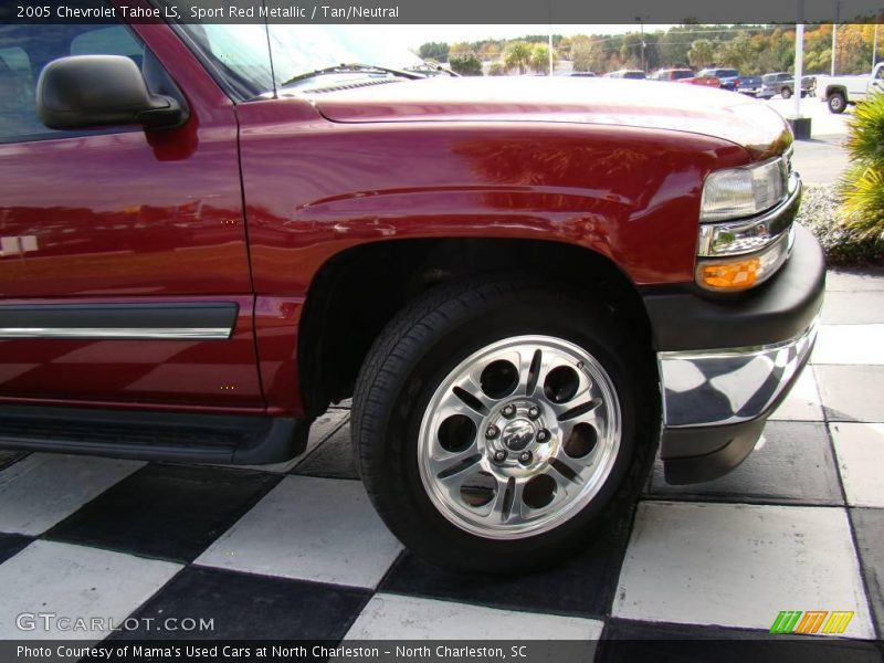 Sport Red Metallic / Tan/Neutral 2005 Chevrolet Tahoe LS