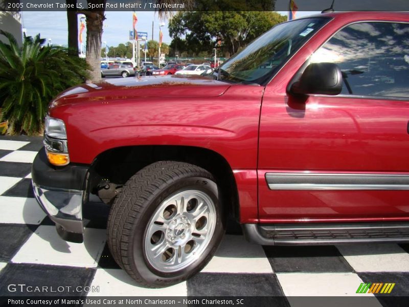 Sport Red Metallic / Tan/Neutral 2005 Chevrolet Tahoe LS