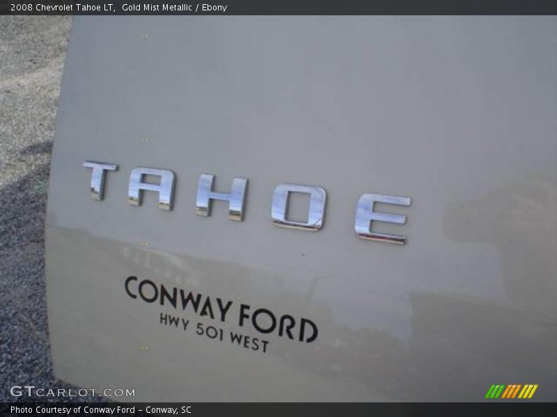 Gold Mist Metallic / Ebony 2008 Chevrolet Tahoe LT