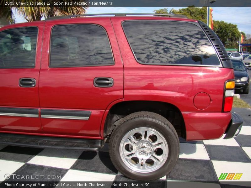 Sport Red Metallic / Tan/Neutral 2005 Chevrolet Tahoe LS