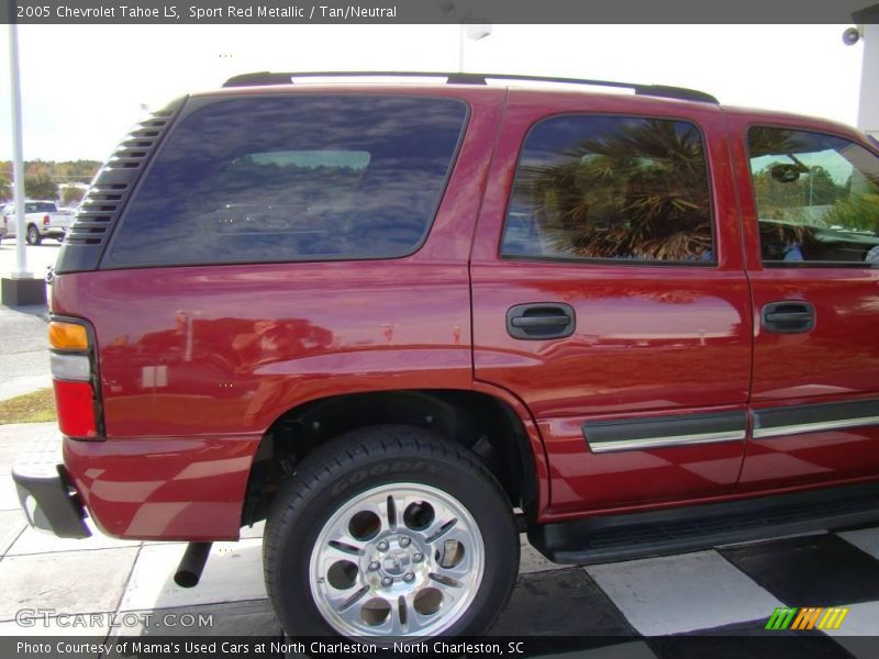 Sport Red Metallic / Tan/Neutral 2005 Chevrolet Tahoe LS