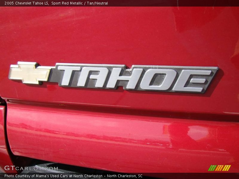 Sport Red Metallic / Tan/Neutral 2005 Chevrolet Tahoe LS