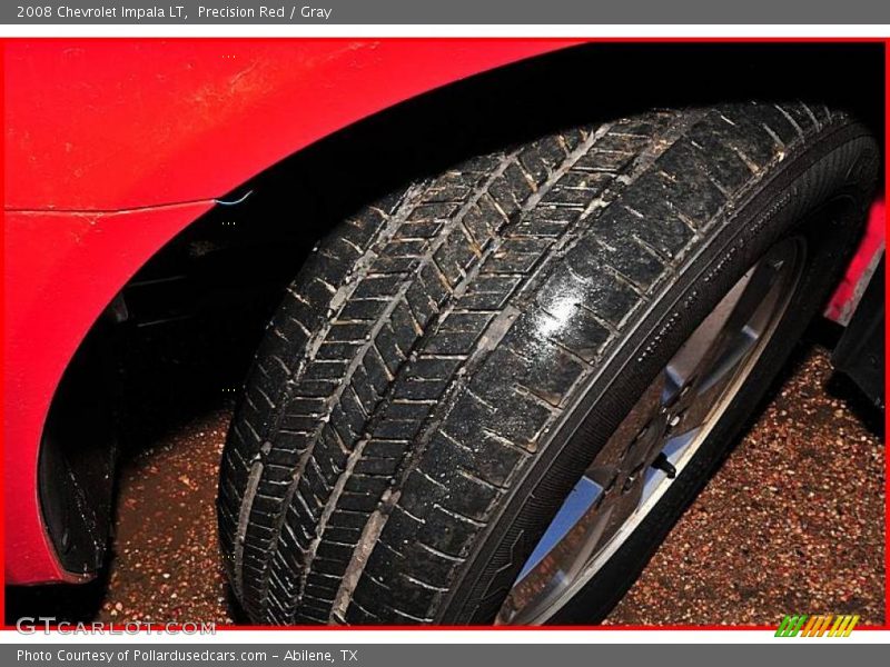 Precision Red / Gray 2008 Chevrolet Impala LT