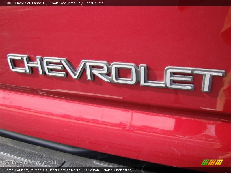 Sport Red Metallic / Tan/Neutral 2005 Chevrolet Tahoe LS