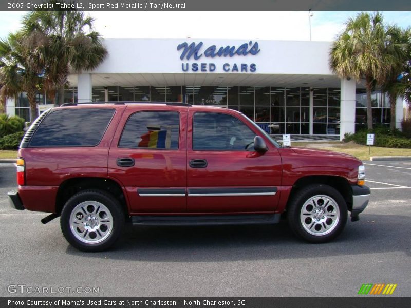 Sport Red Metallic / Tan/Neutral 2005 Chevrolet Tahoe LS