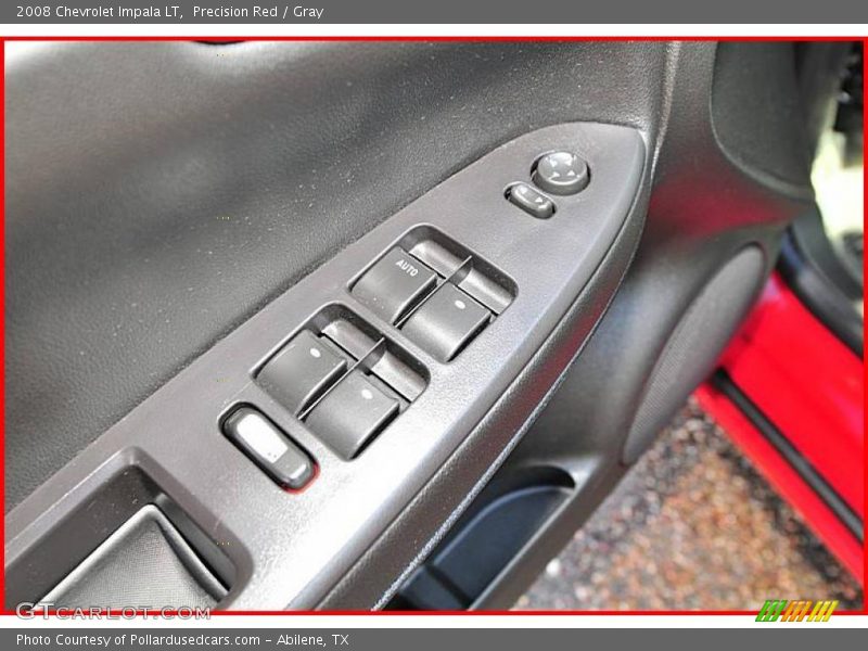 Precision Red / Gray 2008 Chevrolet Impala LT