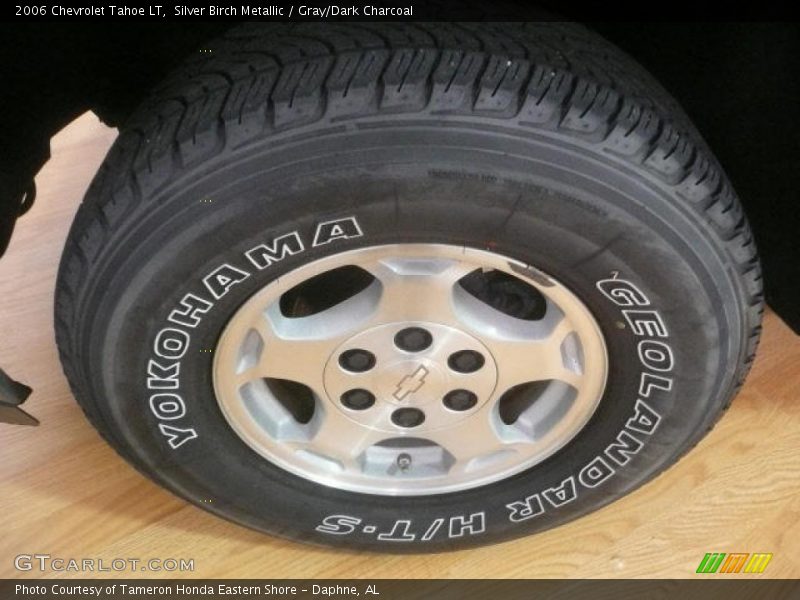 Silver Birch Metallic / Gray/Dark Charcoal 2006 Chevrolet Tahoe LT