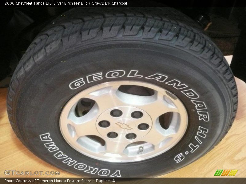 Silver Birch Metallic / Gray/Dark Charcoal 2006 Chevrolet Tahoe LT