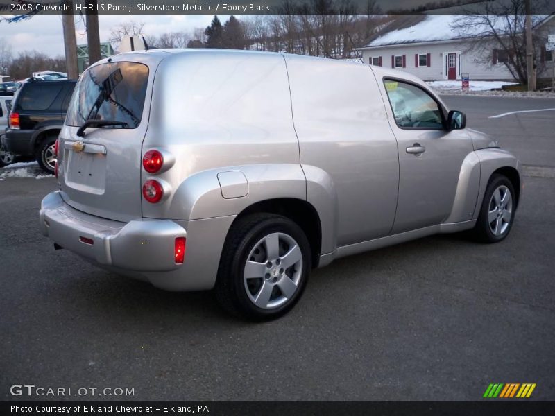 Silverstone Metallic / Ebony Black 2008 Chevrolet HHR LS Panel