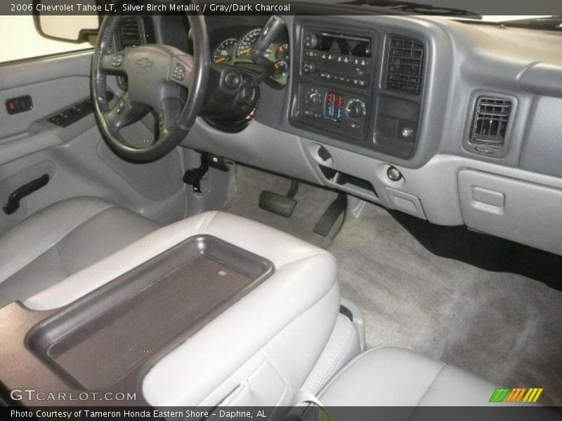 Silver Birch Metallic / Gray/Dark Charcoal 2006 Chevrolet Tahoe LT