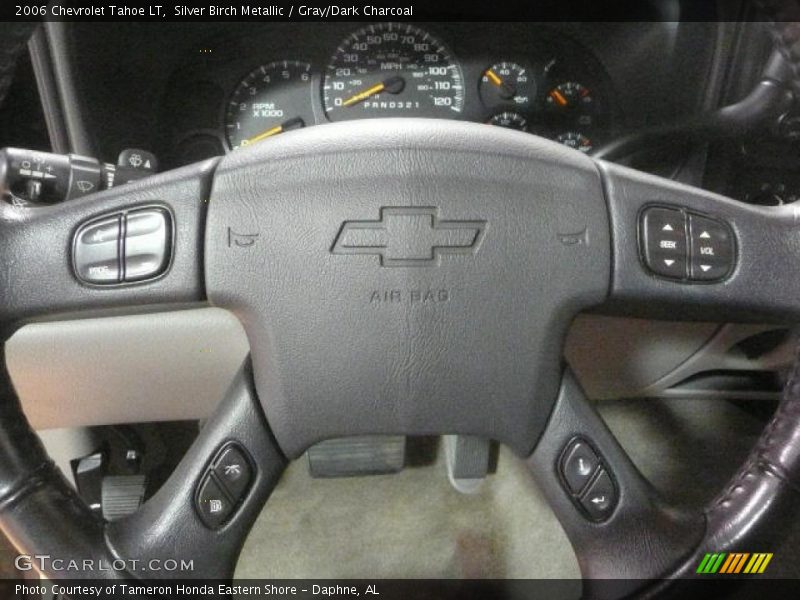 Silver Birch Metallic / Gray/Dark Charcoal 2006 Chevrolet Tahoe LT