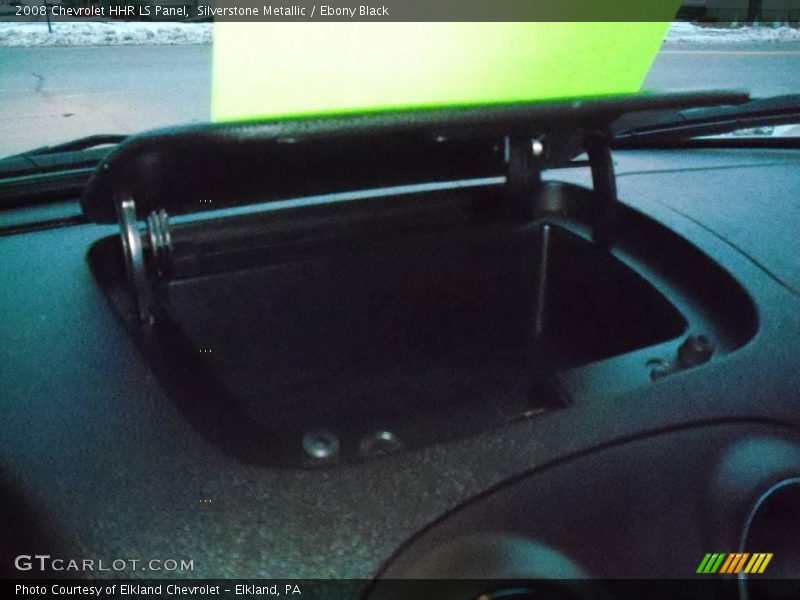 Silverstone Metallic / Ebony Black 2008 Chevrolet HHR LS Panel