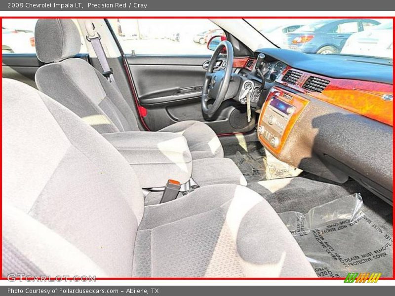 Precision Red / Gray 2008 Chevrolet Impala LT
