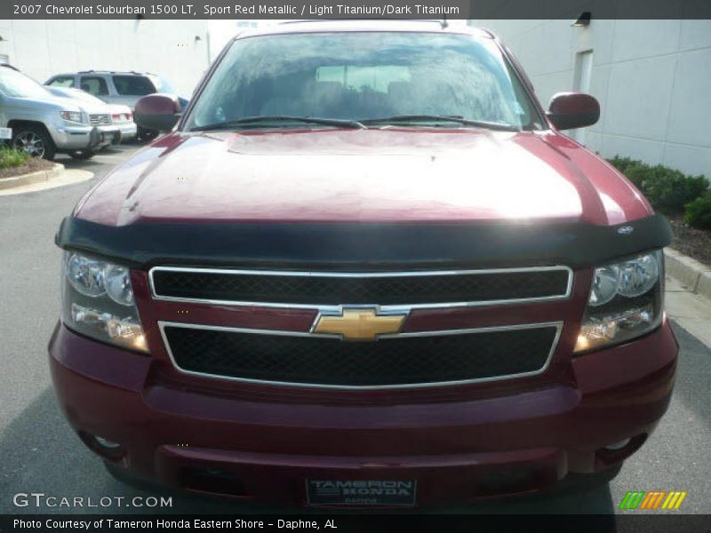 Sport Red Metallic / Light Titanium/Dark Titanium 2007 Chevrolet Suburban 1500 LT