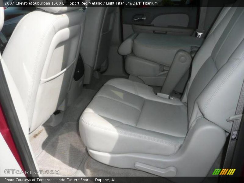 Sport Red Metallic / Light Titanium/Dark Titanium 2007 Chevrolet Suburban 1500 LT