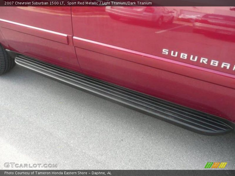 Sport Red Metallic / Light Titanium/Dark Titanium 2007 Chevrolet Suburban 1500 LT