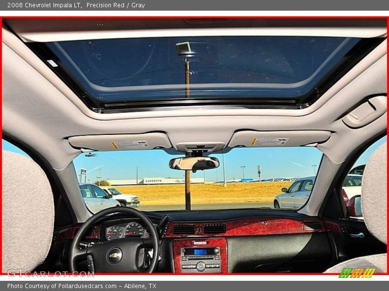 Precision Red / Gray 2008 Chevrolet Impala LT