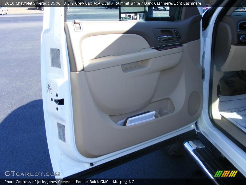 Summit White / Dark Cashmere/Light Cashmere 2010 Chevrolet Silverado 3500HD LTZ Crew Cab 4x4 Dually
