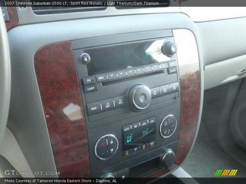 Sport Red Metallic / Light Titanium/Dark Titanium 2007 Chevrolet Suburban 1500 LT