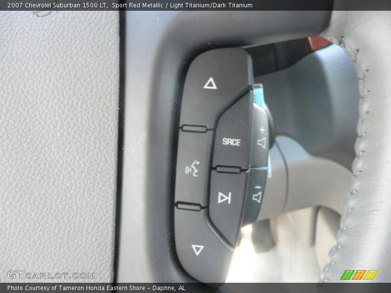 Sport Red Metallic / Light Titanium/Dark Titanium 2007 Chevrolet Suburban 1500 LT