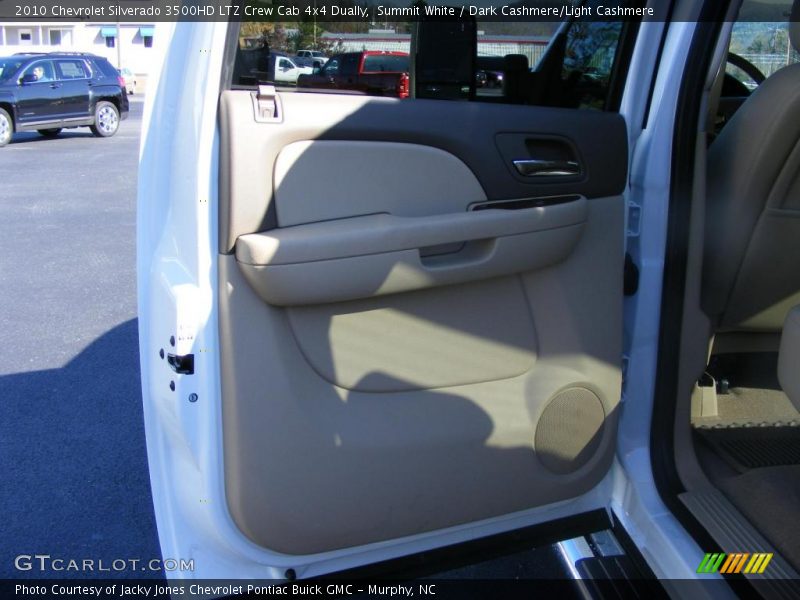 Summit White / Dark Cashmere/Light Cashmere 2010 Chevrolet Silverado 3500HD LTZ Crew Cab 4x4 Dually