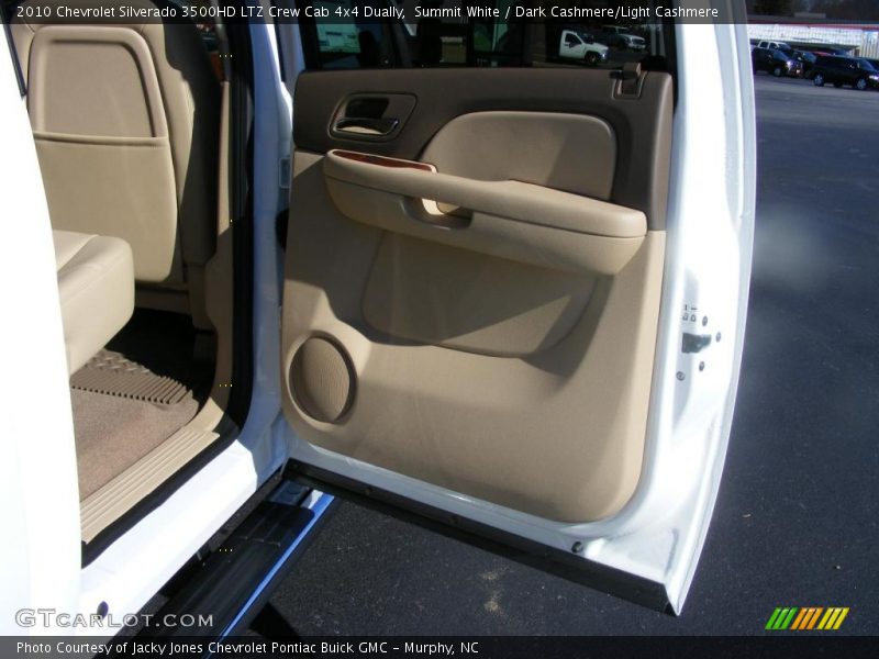 Summit White / Dark Cashmere/Light Cashmere 2010 Chevrolet Silverado 3500HD LTZ Crew Cab 4x4 Dually