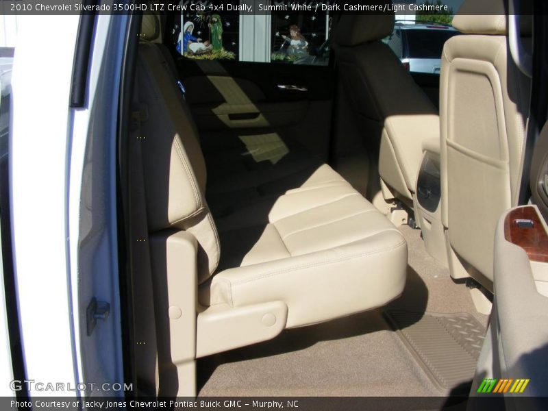 Summit White / Dark Cashmere/Light Cashmere 2010 Chevrolet Silverado 3500HD LTZ Crew Cab 4x4 Dually