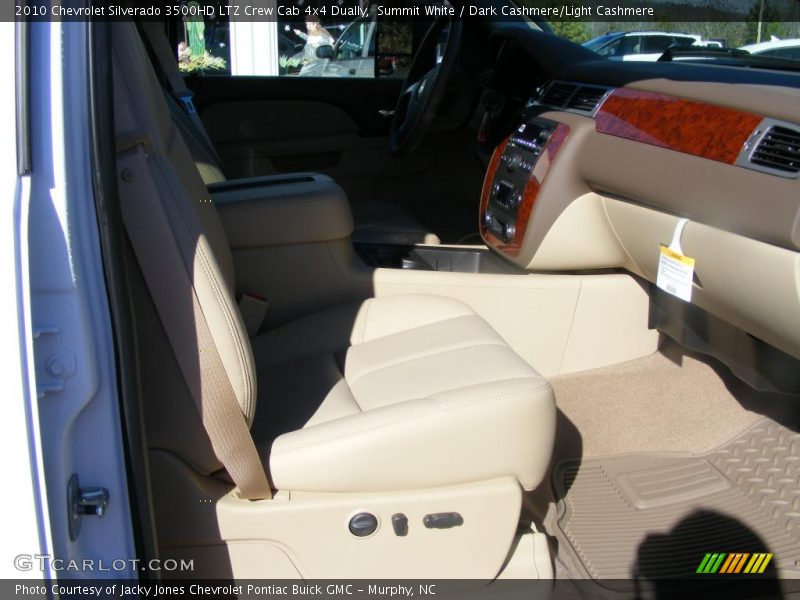 Summit White / Dark Cashmere/Light Cashmere 2010 Chevrolet Silverado 3500HD LTZ Crew Cab 4x4 Dually