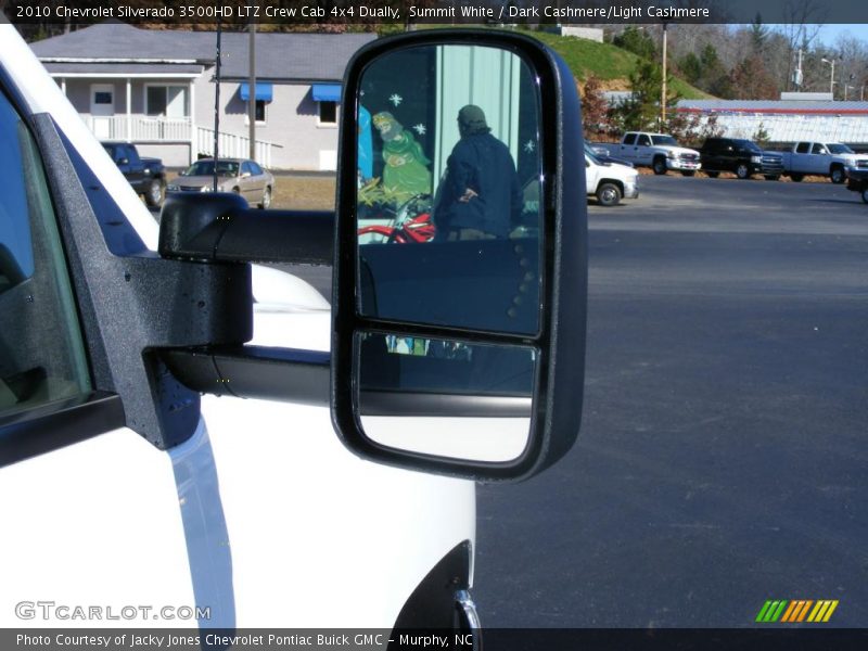 Summit White / Dark Cashmere/Light Cashmere 2010 Chevrolet Silverado 3500HD LTZ Crew Cab 4x4 Dually