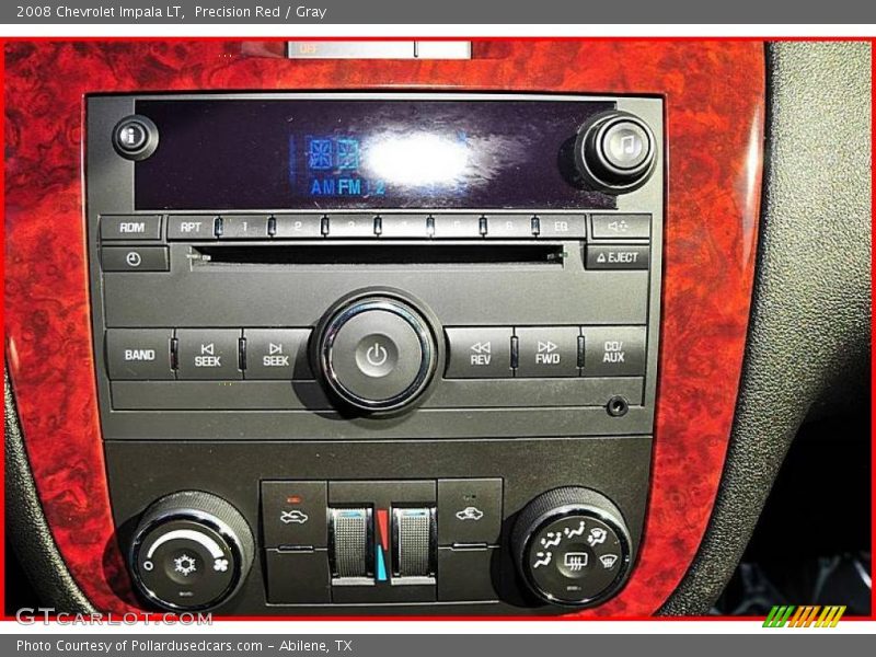 Precision Red / Gray 2008 Chevrolet Impala LT